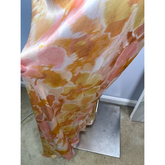 Bec And Bridge Indi V Maxi Dress In Floral Haze Size 6 - Picture 9 of 15